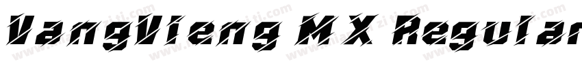 VangVieng MX Regular字体转换